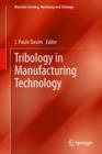 Image for Tribology in Manufacturing Technology