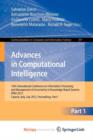Image for Advances in Computational Intelligence, Part I : 14th International Conference on Information Processing and Management of Uncertainty in Knowledge-Based Systems, IPMU 2012, Catania, Italy, July 9 - 1