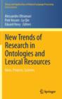 Image for New trends of research in ontologies and lexical resources  : ideas, projects, systems