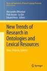 Image for New trends of research in ontologies and lexical resources: ideas, projects, systems