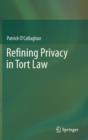 Image for Refining Privacy in Tort Law