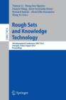 Image for Rough Sets and Knowledge Technology : 7th International Conference, RSKT 2012, Chengdu, China, August 17-20, 2012, Proceedings