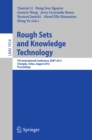 Image for Rough Sets and Knowledge Technology: 7th International Conference, RSKT 2012, Chengdu, China, August 17-20, 2012, Proceedings