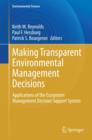 Image for Making Transparent Environmental Management Decisions