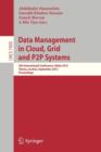 Image for Data Mangement in Cloud, Grid and P2P Systems : 5th International Conference, Globe 2012, Vienna, Austria, September 5-6, 2012, Proceedings