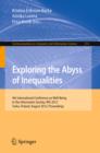 Image for Exploring the abyss of inequalities: 4th International Conference on Well-Being in the Information Society, WIS 2012, Turku, Finland, August 22-24, 2012. Proceedings
