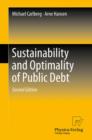 Image for Sustainability and Optimality of Public Debt