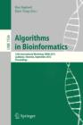 Image for Algorithms in Bioinformatics : 12th International Workshop, WABI 2012, Ljubljana, Slovenia, September 10-12, 2012. Proceedings