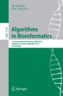 Image for Algorithms in Bioinformatics: 12th International Workshop, WABI 2012, Ljubljana, Slovenia, September 10-12, 2012. Proceedings