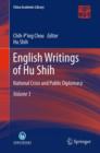 Image for English writings of Hu Shih: national crisis and public diplomacy