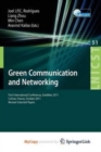 Image for Green Communication and Networking