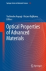 Image for Optical properties of advanced materials : volume 168