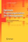 Image for Optimale Prozessorganisation im IT-Management