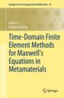 Image for Time-domain finite element methods for Maxwell&#39;s equations in metamaterials