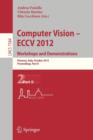 Image for Computer Vision -- ECCV 2012. Workshops and Demonstrations
