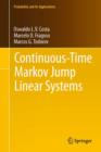 Image for Continuous-time Markov jump linear systems