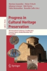 Image for Progress in Cultural Heritage Preservation