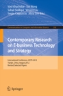 Image for Contemporary Research on E-business Technology and Strategy: International Conference, iCETS 2012, Tianjin, China, August 29-31, 2012, Revised Selected Papers