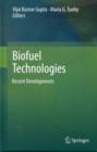 Image for Biofuel technologies  : recent developments