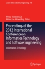 Image for Proceedings of the 2012 International Conference on Information Technology and Software Engineering.: (Information technology)