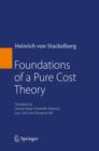 Image for Foundations of a pure cost theory