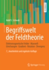 Image for Begriffswelt der Feldtheorie: Elektromagnetische Felder, Maxwell-Gleichungen, Gradient, Rotation, Divergenz