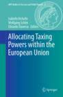 Image for Allocating Taxing Powers within the European Union : 2
