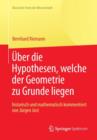Image for Bernhard Riemann „Uber die Hypothesen, welche der Geometrie zu Grunde liegen“