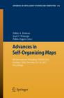Image for Advances in Self-Organizing Maps : 9th International Workshop, WSOM 2012 Santiago, Chile, December 12-14, 2012 Proceedings