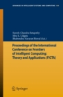 Image for Proceedings of the International Conference on Frontiers of Intelligent Computing: Theory and Applications (FICTA)