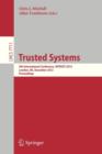 Image for Trusted Systems : 4th International Conference, INTRUST 2012, London, UK, December 17-18, 2012, Proceedings
