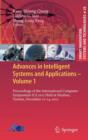 Image for Advances in Intelligent Systems and Applications - Volume 1 : Proceedings of the International Computer Symposium ICS 2012 Held at Hualien, Taiwan, December 12–14, 2012
