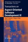 Image for Transactions on Aspect-Oriented Software Development IX