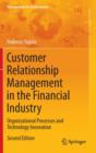 Image for Customer relationship management in the financial industry  : organizational processes and technology innovation