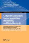 Image for Computer Applications for Communication, Networking, and Digital Contents