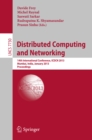 Image for Distributed Computing and Networking: 14th International Conference, ICDCN 2013, Mumbai, India, January 3-6, 2013. Proceedings