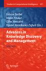Image for Advances in knowledge discovery and management.