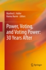 Image for Power, Voting, and Voting Power: 30 Years After