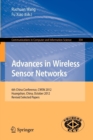Image for Advances in Wireless Sensor Networks