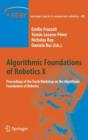 Image for Algorithmic Foundations of Robotics X