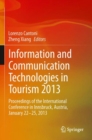 Image for Information and communication technologies in tourism 2013: proceedings of the International Conference in Innsbruck Austria, January 22-25, 2013