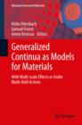 Image for Generalized Continua as Models for Materials