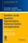 Image for Hamilton-Jacobi Equations: Approximations, Numerical Analysis and Applications