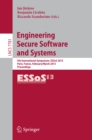 Image for Engineering secure software and systems: 5th international symposium, ESSoS 2013, Paris, France, February 27 - March 1, 2013 : proceedings : 7781