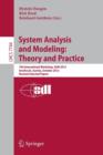 Image for System Analysis and Modeling: Theory and Practice : 7th International Workshop, SAM 2012, Innsbruck, Austria, October 1-2, 2012, Revised Selected Papers