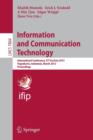 Image for Information and Communication Technology