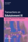 Image for Transactions on Edutainment IX : 7544