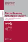 Image for Discrete Geometry for Computer Imagery