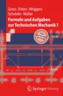 Image for Formeln und Aufgaben zur Technischen Mechanik 1