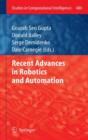 Image for Recent Advances in Robotics and Automation
